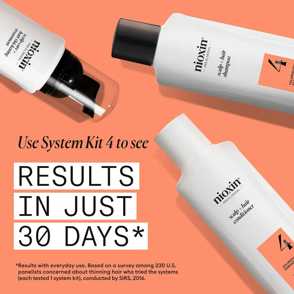 NIOXIN - SYSTÈME | 4 Cheveux Colorés - Chute Avancée | Revitalisant