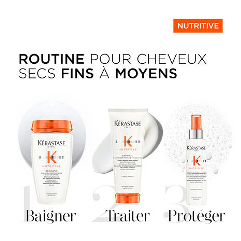 Nutritive | Routine Hydratante pour Cheveux Fins à Moyens