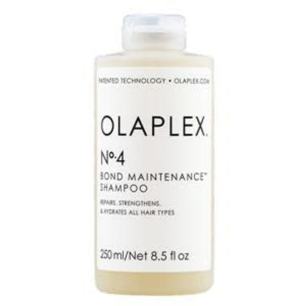 OLAPLEX - N°.4 BOND MAINTENANCE Shampoo Repair, Strengthens & Hydrates / Shampooing Répare, Renforce et Nourrit 250ml (8.5 oz)