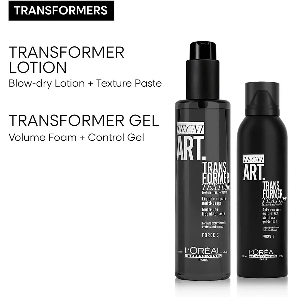 Tecni.Art | Transformer Texture | ***Gel-en-Mousse (150ml/5.1oz)