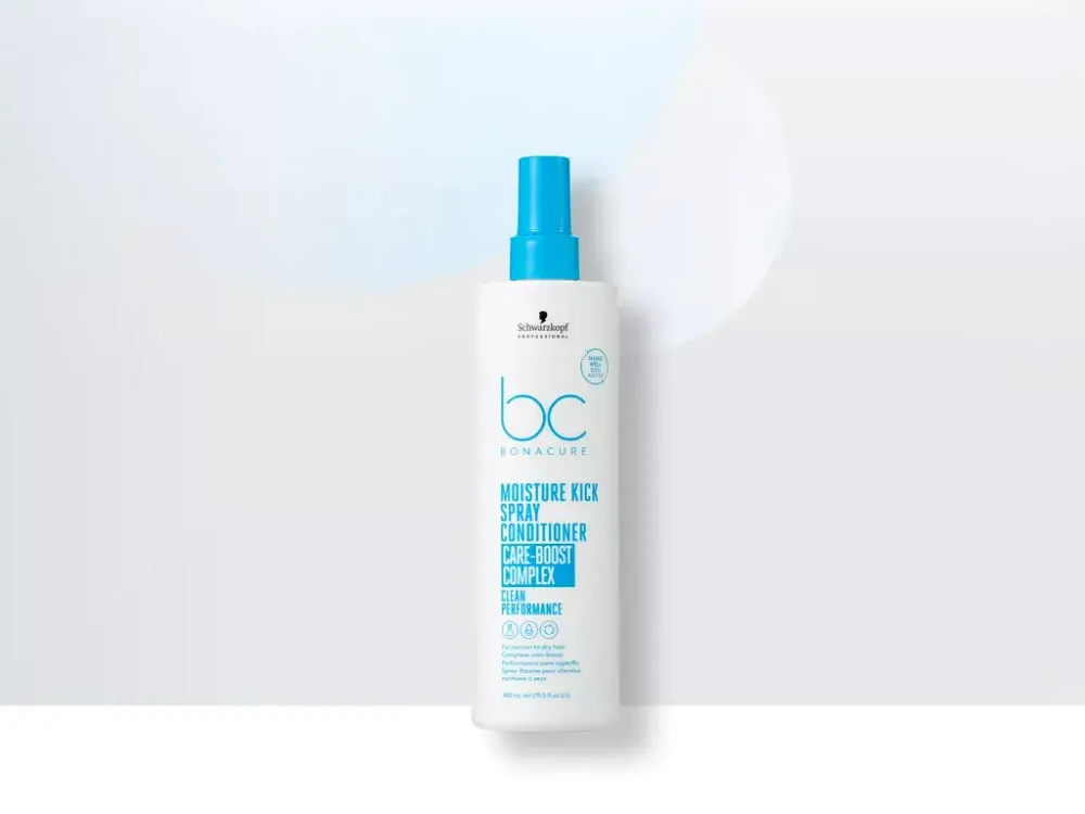 SCHWARZKOPF - BONACURE . MOISTURE KICK | Spray Conditioner Care-Boost Complex / Spray-Baume Complexe Booster de Soins Performance