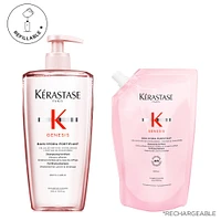 Genesis | *Duo Éco-Recharge Bain Hydra-Fortifiant (*500ml/16.9oz)