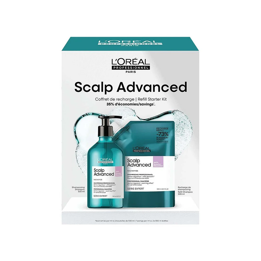 Scalp Advanced | Anti-Discomfort | Refill Starter Kit