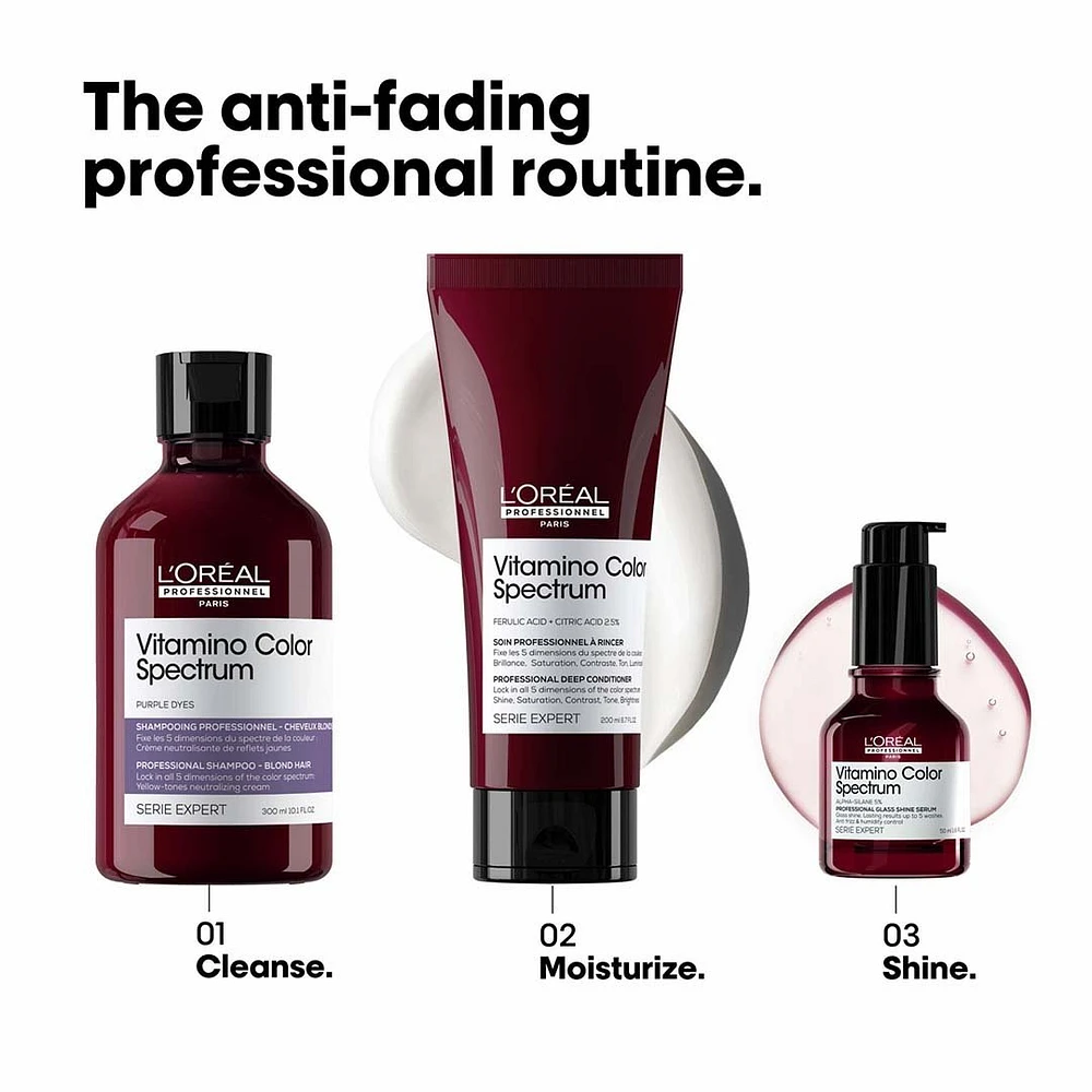 Serie Expert | Vitamino Color Spectrum | Shampooing pour Cheveux Blonds