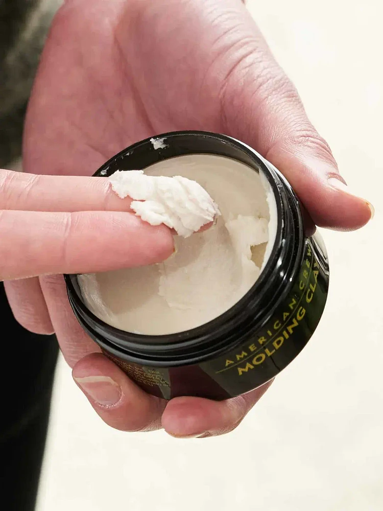 AMERICAN CREW - COIFFANT | MOLDING CLAY High Hold and Medium Shine / Cire de Coiffage - Fixation Forte et Brillance Naturelle (85g / 3 oz)