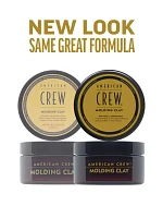 AMERICAN CREW - COIFFANT | MOLDING CLAY High Hold and Medium Shine / Cire de Coiffage - Fixation Forte et Brillance Naturelle (85g / 3 oz)