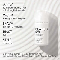 N°8 | Bond Intense | Masque Hydratant 100ml (3.3 oz)