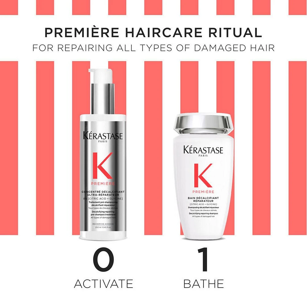 Première | 2025 Spring Kit | Decalcifying & Repairing Duo for Damaged Hair