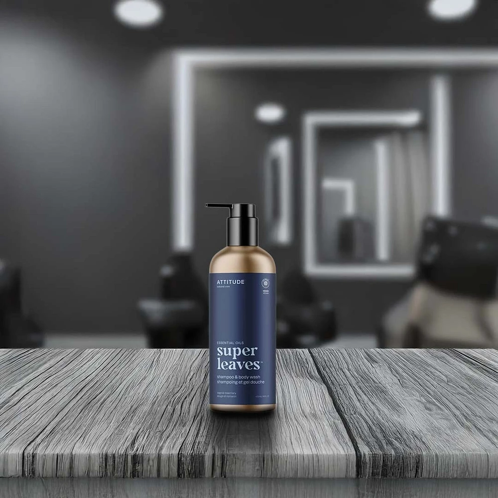 Super Leaves | Shampoo & Body Wash | Sage & Rosemary