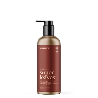 Super Leaves | Shampoo & Body Wash | Bergamot & Ylang-Ylang