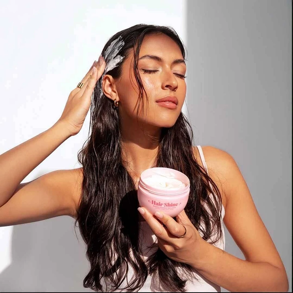Hair Shine | Masque Cheveux Brillance – nourrit et sublime la brillance des cheveux (250ml/8oz)
