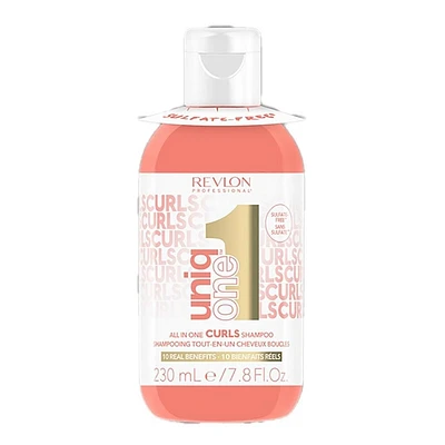 Uniq One Curls | All-In-One Shampoo | Curly Hair – Cleanses, Nourishes, and Defines Curls (230ml/7.8oz)