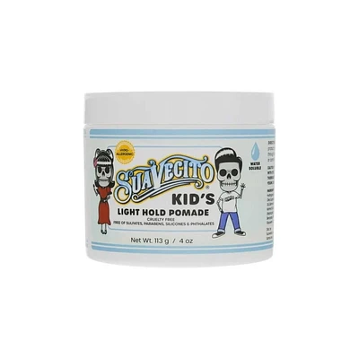 Kid's Light Hold Pomade (113 g / 4 oz) – Gentle Pomade for Kids with Natural, Light Hold