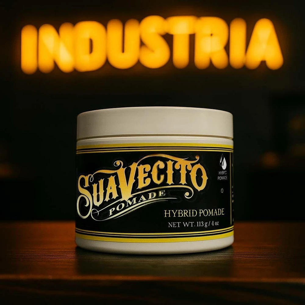 Hybrid Pomade (113 g / 4 oz) – Medium Hold Hybrid Pomade with Natural Finish