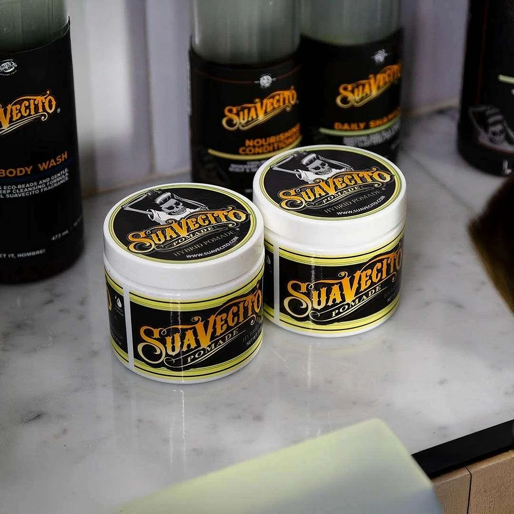 Hybrid Pomade (113 g / 4 oz) – Medium Hold Hybrid Pomade with Natural Finish