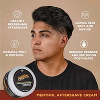 Menthol Aftershave Varnish Cream (240 ml / 8 oz) – Cooling and Soothing Aftershave Cream