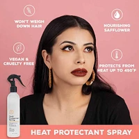 Suavecita | Heat Protectant Spray (237 ml / 8 oz) – Lightweight Heat Protection for Hair