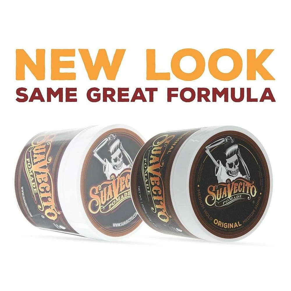 Original Pomade (113 g / 4 oz) – Medium Hold Pomade With a Shiny Finish