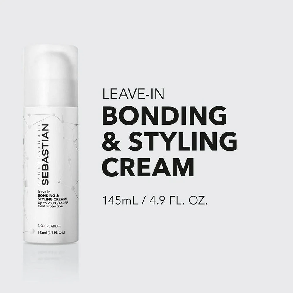 No.Breaker Leave-In Bonding & Styling Cream (145 ml / 4.9 oz) – Crème Coiffante et Liante Sans Rinçage