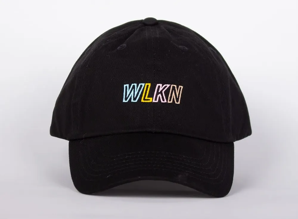 WLKN WLKN : Colored Dad Hat - Black