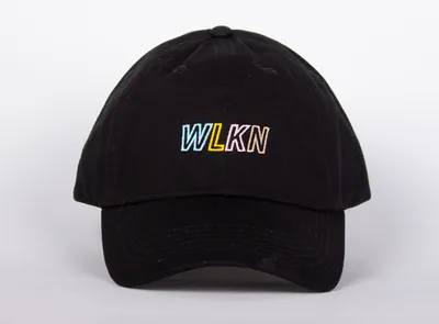 WLKN WLKN : Colored Dad Hat - Black