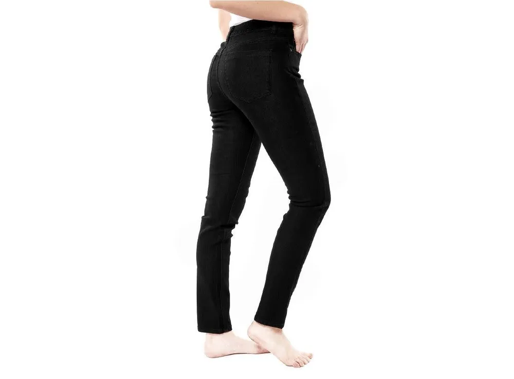 Jeaniologie : Ladies 5 Pockets Mid Rise Skinny Jeans