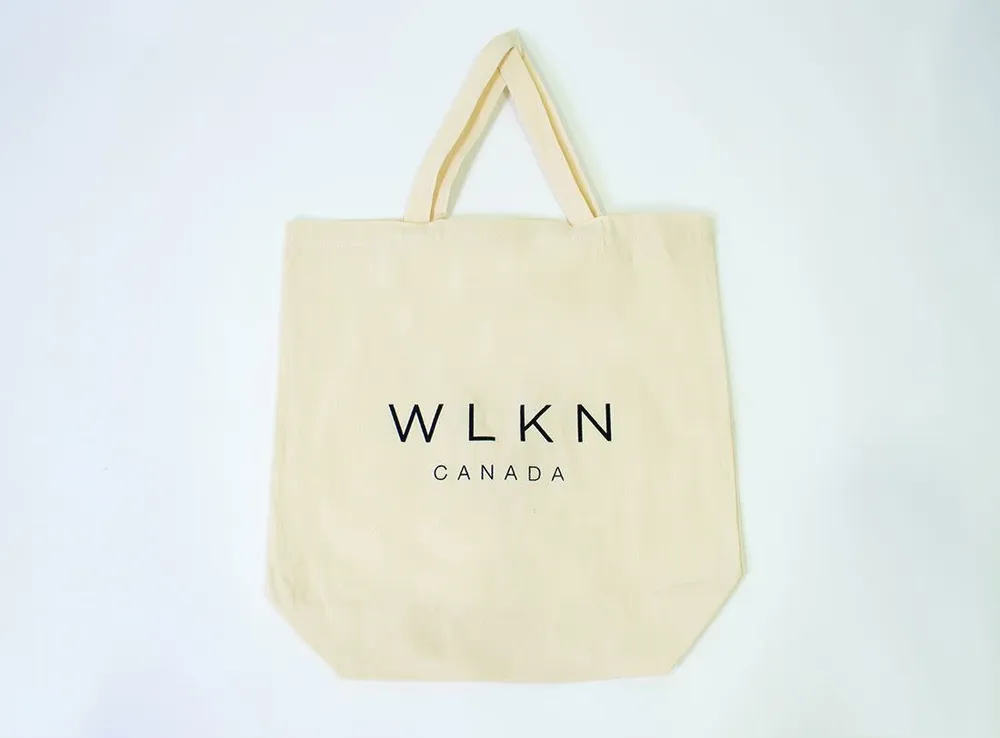 WLKN : The Earth Tote Bag Natural O/S