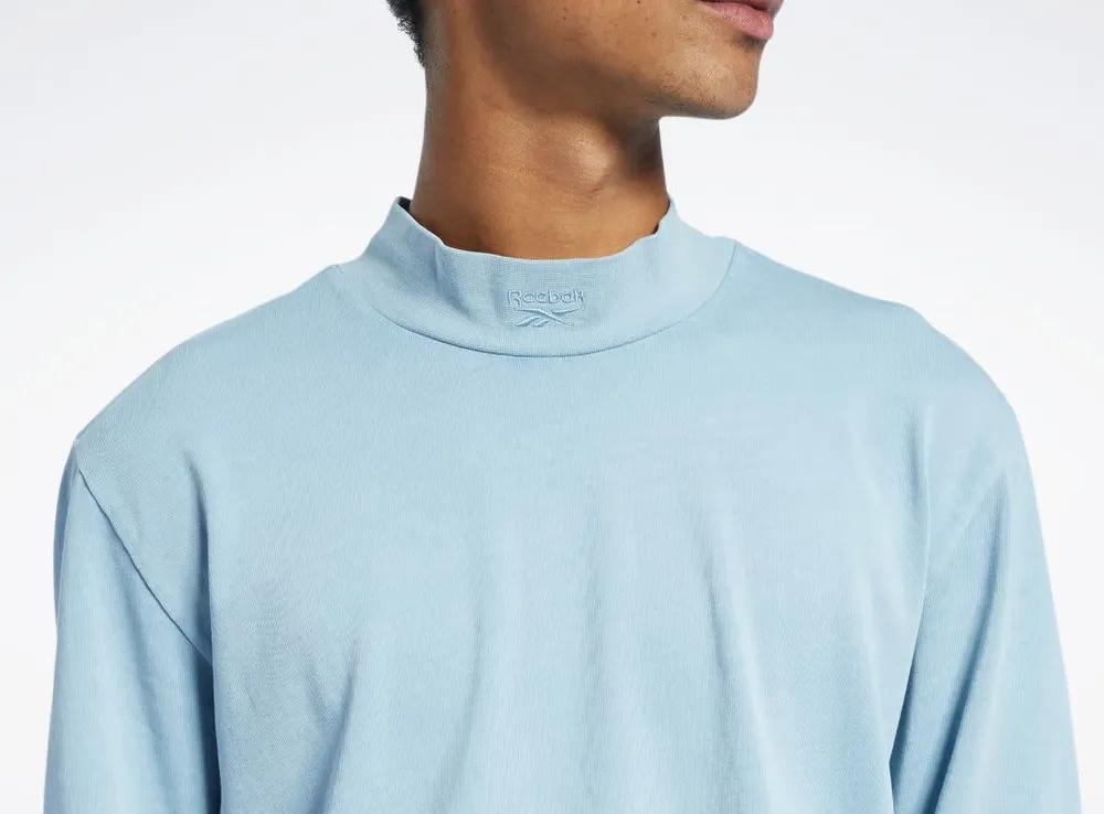 Reebok : Classic ND Mock Neck LS Tee