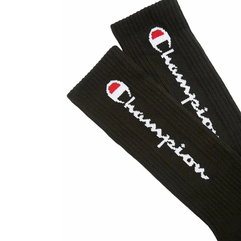 Champion : Life-P1 Vertical Logo Crew Socks