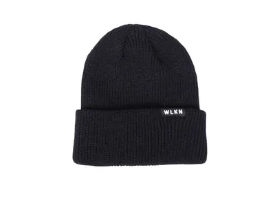 WLKN : Floppy Label Beanie Black O/S