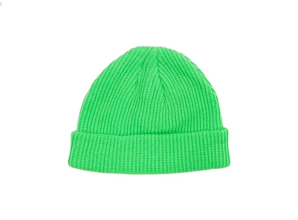 Hits : The Tricot Short Beanie Neon Green O/S