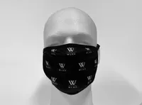 WLKN : The All Over Basic Logo Mask Black O/S