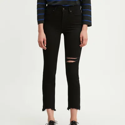 Levi's : 724 Hirise Straight Crop Jeans