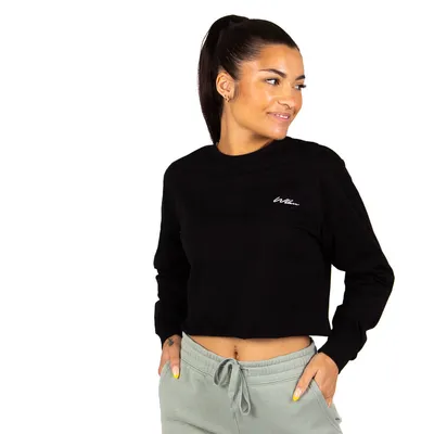 WLKN : Script Cropped Long Sleeves