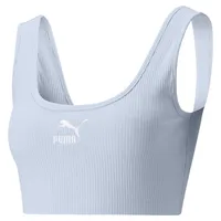 Puma : Classics Ribbed Crop Top