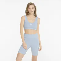 Puma : Classics Ribbed Crop Top