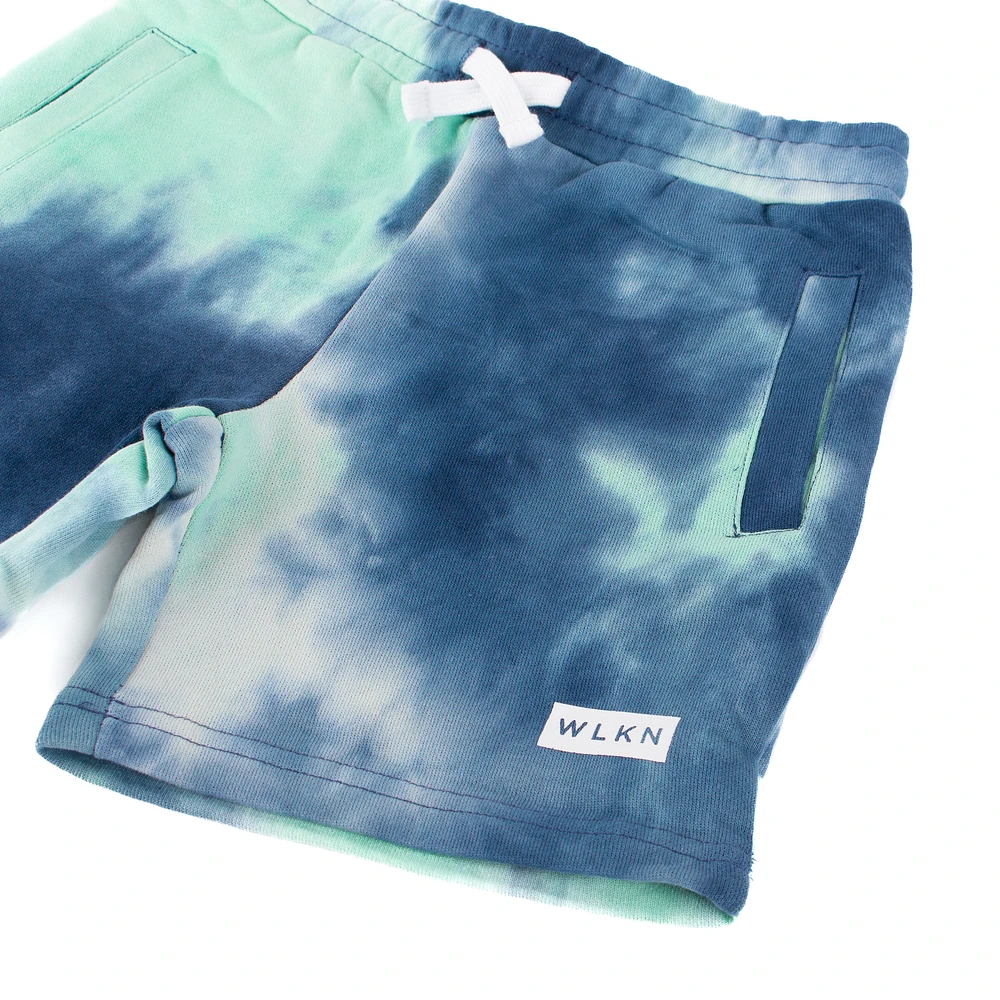 WLKN : Junior Tie Dye Fleece Shorts