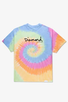 Diamond : Mickey Logo Tie Dye Tee