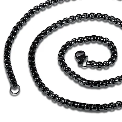 HITS : Bolt Chain 4 mm x 700 mm Black O/S