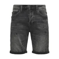 Only & Sons : ONSAvi Ripped Denim Shorts