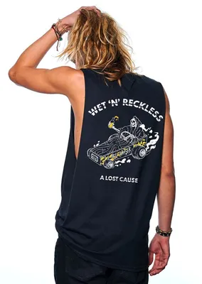 A Lost Cause : Reckless V2 Sleeveless Tee