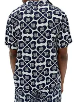 Guess : J. Balvin Heartprint Campshirt