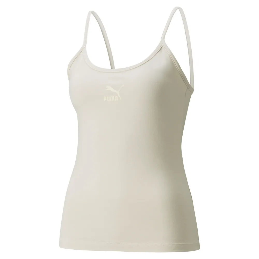 PUMA : Classics Logo Small Strap Tank Top