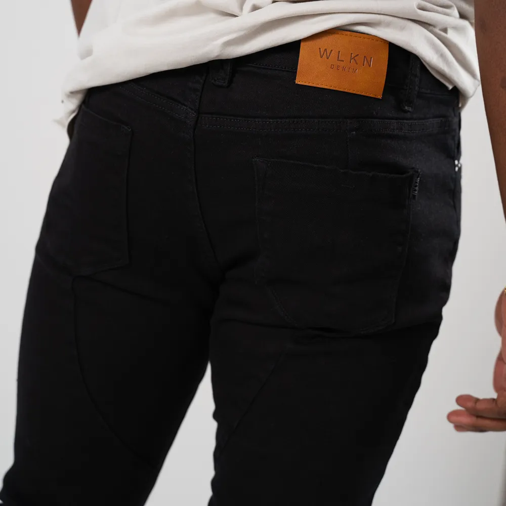 WLKN : Mookie Relaxed Fit Denim Pants