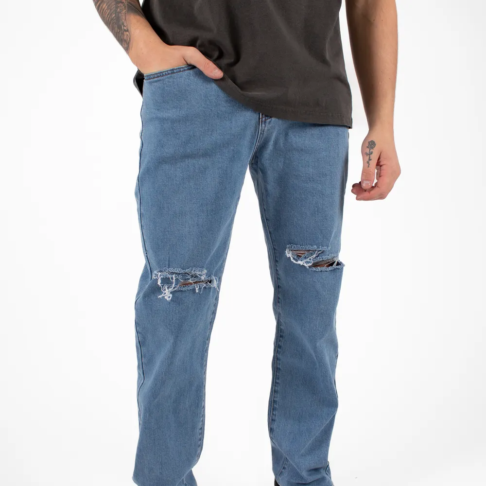 WLKN : Walker Loose Fit Denim Pants