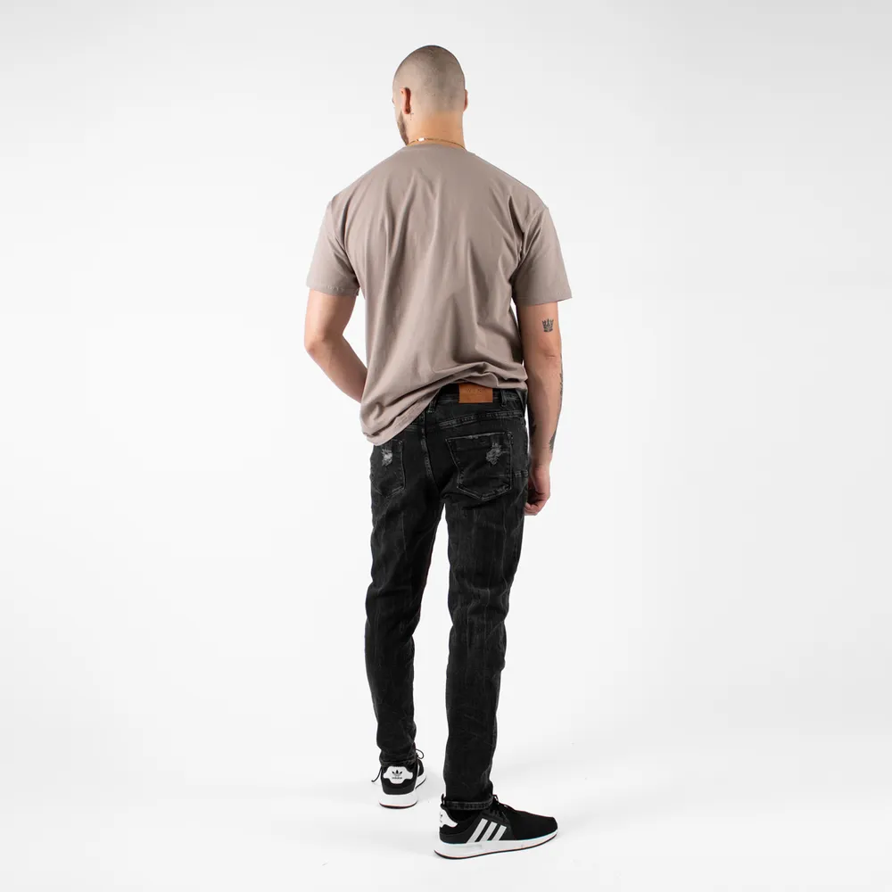 WLKN : Harper Relaxed Fit Denim Pants