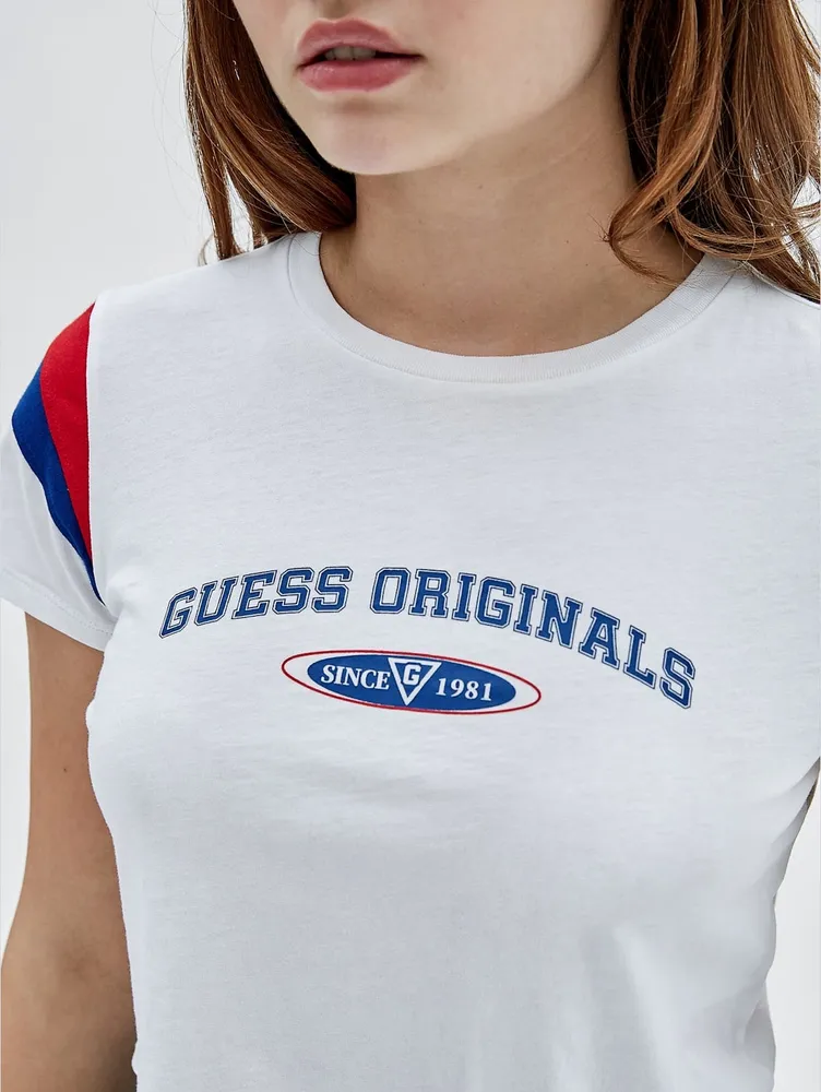 Guess : Natashia Crop Baby Tee