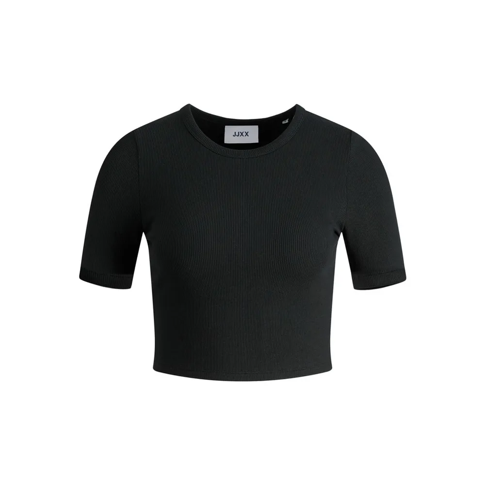 JJXX : Florie S/S Rib Tee - Black