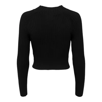 Only : Ella L/S Cropped Pullover Knit