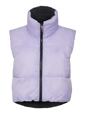 Noisy May : Sleeveless Long Puffer Vest - WLKN